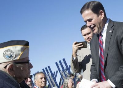 Dave Giles with Marvin Rewerts