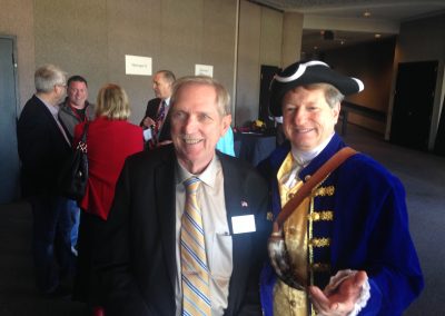 Dave GIles with the Patriot